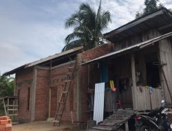 Rasa Bahagia Warga desa Solok Dapat Program Bedah Rumah PUPR
