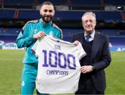 1000 Gol Real Madrid di Liga Champions