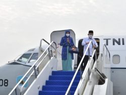 BERTOLAK KE LUMAJANG, MA’RUF AMIN AKAN TINJAU POS PENGUNGSIAN ERUPSI SEMERU