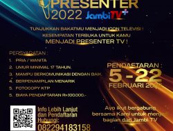 DIBUKA PENDAFTARAN MENJADI PRESENTER TV