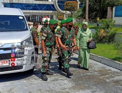 KOREM 042 GAPU KEDATANGAN BRIGJEN TNI SUPRIONO BERSAMA POLWAN