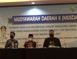 HADIRI MUSDA II CSR JAMBI, AL HARISHARAP PENGUSAHA BANTU PEMBANGUNAN DI JAMBI