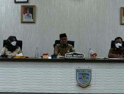 TINGKATKAN PAD, WAWAKO MAULANA PIMPIN RAPAT OPTIMALISASI PAJAK