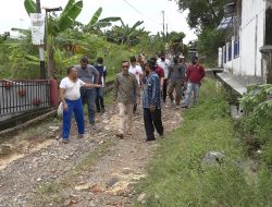 RISKO ELWINDO ALJURI AKAN PERJUANGKAN PEMBANGUNAN JALAN DAN JARINGAN GAS UNTUK WARGA