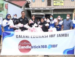 WUJUD RASA SYUKUR ATAS KANTOR BARU, PT IBF KEMBALI BERBAGI MAKANAN