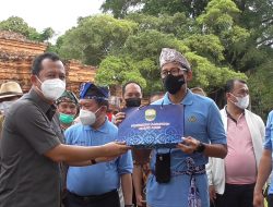 WABUP BBS SAMBUT HANGAT MENPAREKRAF DI CANDI MUARO JAMBI
