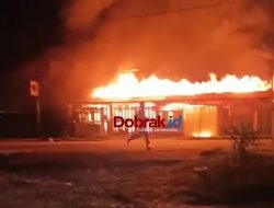 KANWIL KEMENKUM HAM NYARIS TERBAKAR