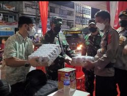 DANDIM 0415 JAMBI SIDAK TIM PENGAMANAN IDUL FITRI DAN BERIKAN BANTUAN KONSUMSI