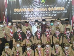 WAWAKO MAULANA KUKUHKAN PRAMUKA SIAGA GARUDA