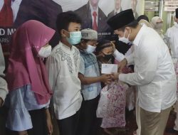 BERKAH RAMADHAN, SAH KOMANDOI KADER GERINDRA BERBAGI 1000 PAKET TAKJIL