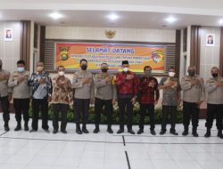 KETUA DPRD MUARO JAMBI YULI SETIA BAKTI HADIRI MONITORING DAN EVALUASI KELAYAKAN POLSEK TAMAN RAJO