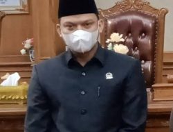 KETUA DPRD MUARO JAMBI YULI SETIA BAKTI SAMBUT KUNKER MENTERI SANDIAGA UNO