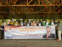 KUNJUNGAN KERJA SEKALI SETAHUN, SAH TEBAR KEPEDULIAN UNTUK MASYARAKAT JAMBI