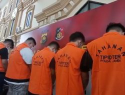 5 PELAKU PERDAGANGAN EMAS ILEGAL DIBEKUK POLISI