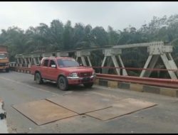 HATI – HATI! JALAN LINTAS SUMATERA KM 28 TEBO – BUNGO NYARIS PUTUS