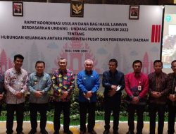 IKUTI RAKOR USULAN DANA BAGI HASIL, AL HARIS HARAP PEMERINTAH PUSAT SETUJUI DANA BAGI HASIL UNTUK DAERAH