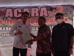 PEMKAB MUARO JAMBI TERIMA 12 PSU PERUMAHAN DARI PT. FAJAR MAKMUR SEJAHTERA