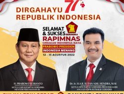 BISMILLAH! FORUM RAMPIMNAS SAH SAMPAIKAN DUKUNGAN PEJUANG GERINDRA JAMBI UNTUK PAK BOWO PRESIDEN