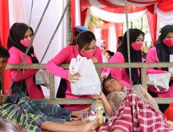 HOREEE, BHAYANGKARI TUNAIKAN BANTUAN BAGI MASYARAKAT KETERBATASAN EKONOMI