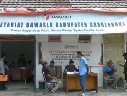 BAWASLU SAROLANGUN PERPANJANG PENDAFTARAN PANWASCAM DI 5 KECAMATAN