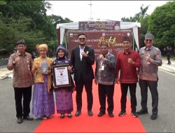 RAYAKAN HARI BATIK NASIONAL, PEMPROV JAMBI RAIH 3 REKOR DUNIA