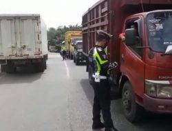 ANGKUTAN BATUBARA KELUAR MULUT TAMBANG HARUS PUKUL 18.00 WIB