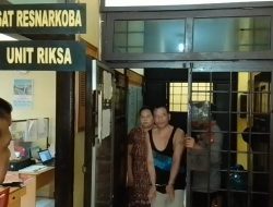 POLISI TANGKAP SUAMI ISTRI KONSUMSI SABU