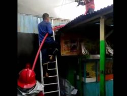KEBAKARAN DI JELUTUNG, API DIDUGA BERASAL DARI KAMAR PENDERITA ODGJ