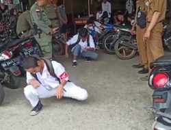 RAZIA PELAJAR, SATPOL PP AMANKAN 53 SISWA DARI RENTAL PS DAN WARNET