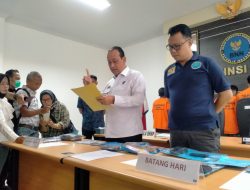 LIMA PULUH ORANG DITANGKAP TIM BNNP JAMBI