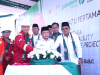 GUBERNUR AL HARIS TANDATANGANI PRASASTI PEMBANGUNAN, GROUNDBREAKING CEREMONY GAS PROJECT AKATARA