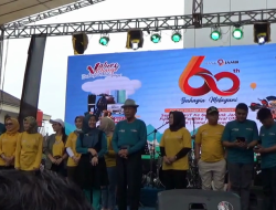GUBERNUR JAMBI AL-HARIS HADIRI HUT BANK JAMBI KE-60