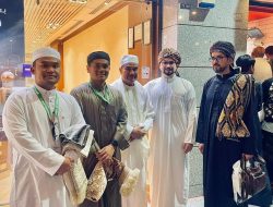 BERJUMPA DI TANAH SUCI, SAH DIDOAKAN KEBERKAHAN OLEH CICIT RASULULLAH