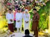 KETIKA SAH MENJADI SAKSI PERNIKAHAN GUS HILMAN PUTRA BUNGSU KH LOHOT HASIBUAN