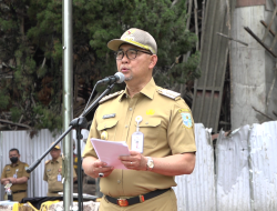 WALIKOTA JAMBI PIMPIN UPACARA PENINGKATAN DISIPLIN ASN