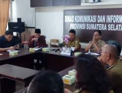 KUNJUNGI DISKOMINFO SUMSEL, KOMISI I DPRD PROVINSI JAMBI BAHAS PROKER ATASI BLANK SPOT