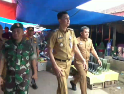 JELANG RAMADHAN 1444 H, PJ BUPATI MUARO JAMBI PIMPIN SIDAK KE PASAR TRADISIONAL SENGETI