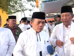 GUBERNUR AL HARIS LETAKKAN BATU PERTAMA PEMBANGUNAN MASJID JAMI’ATUL  ISLAMIYAH