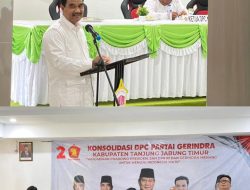 Konsolidasi ke Tanjab Timur, SAH Instruksikan Kader Menangkan Prabowo sebagai Presiden