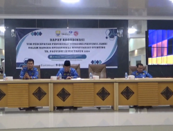 WAKIL GUBERNUR ABDULLAH SANI HADIRI RAKOR TPPS PROVINSI JAMBI