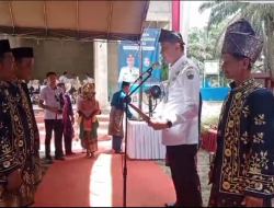 PJ BUPATI  BACHYUNI  RESMI KUKUHKAN 2 LAM DI SUNGAI GELAM