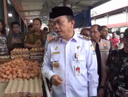 JELANG RAMADHAN, GUBERNUR AL HARIS SIDAK PASAR ANGSO DUO