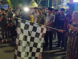 PERAYAAN IDUL FITRI 1445 H, PJ WALIKOTA JAMBI LEPAS PAWAI MOBIL HIAS