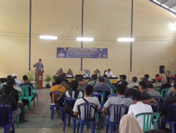 PJ BUPATI  BACHYUNI BUKA LANGSUNG BIMTEK SERTIFIKASI TENAGA KERJA KONSTRUKSI