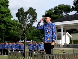 PJ BUPATI BACHYUNI PIMPIN LANGSUNG UPACARA HKN PASCA LEBARAN