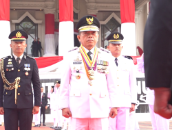 GUBERNUR AL HARIS PIMPIN UPACARA PERINGATAN HUT RI KE-79