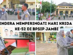 Peringati Hari Krida Pertanian ke-52 Tingkat Provinsi Jambi 2024, BPSIP Jambi Gelar Upacara