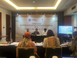 APRESIASI  KINERJA PEMERINTAH PROVINSI JAMBI, GUBERNUR AL HARIS PAPARKAN KINERJA PEMPROV JAMBI KE KEMENDAGRI