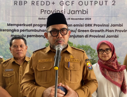 KICK OFF MEETING RBP REDD+ GCF OUTPUT 2 PROVINSI JAMBI, DIBUKA RESMI SEKDA PROVINSI JAMBI SUDIRMAN