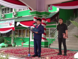 GUBERNUR AL HARIS PIMPINAN UPACARA HAB KE-79 KANWIL KEMENAG JAMBI